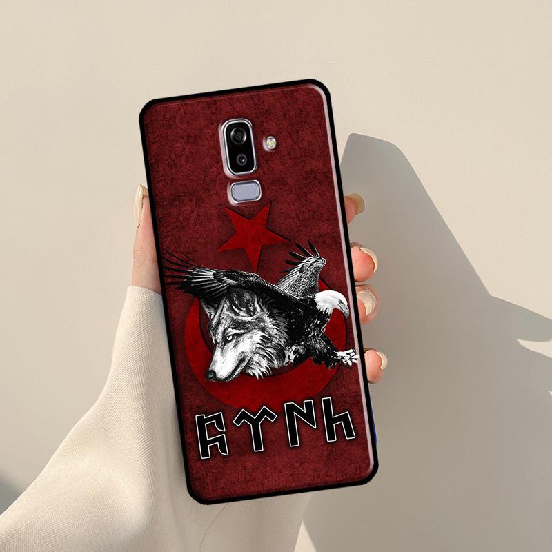 

Турецкий язык bozkurt серый волк для Samsung J3 J5 J7 J510 J310 J330 J710 J730 J1 A3 A5 2016 2017 J4 J6 Plus J8 2018 чехол J5 2017 - J530