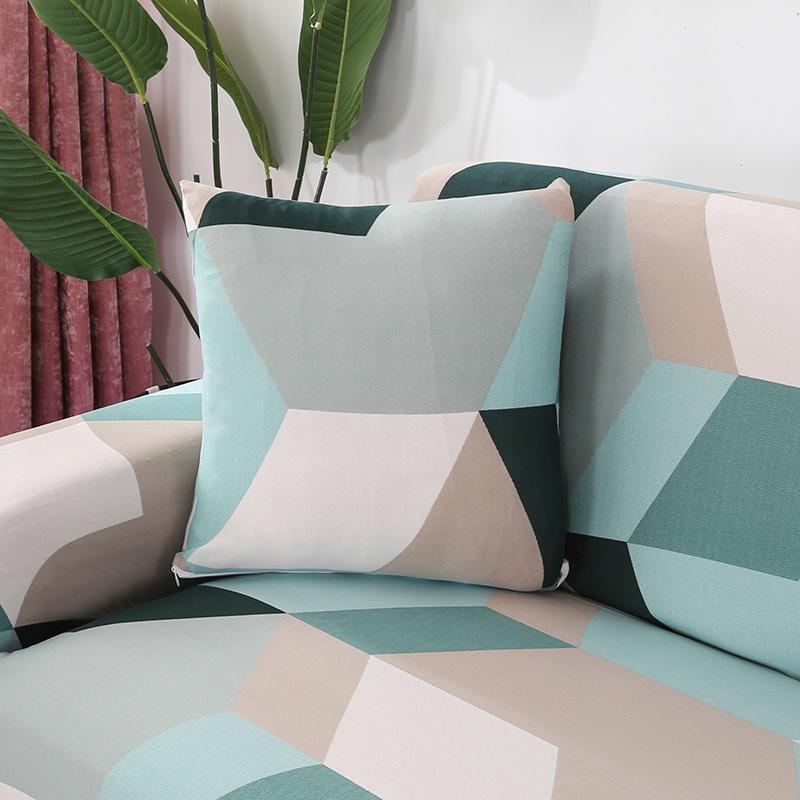 Geometric Printed Stretch Sofa Covers For Living Room Modern Style Sofa Slipcovers All Seasons Available Couch 1 /2 /3 /4 Seater