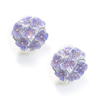 Rainy Season Sky Palnart Poc Earrings
