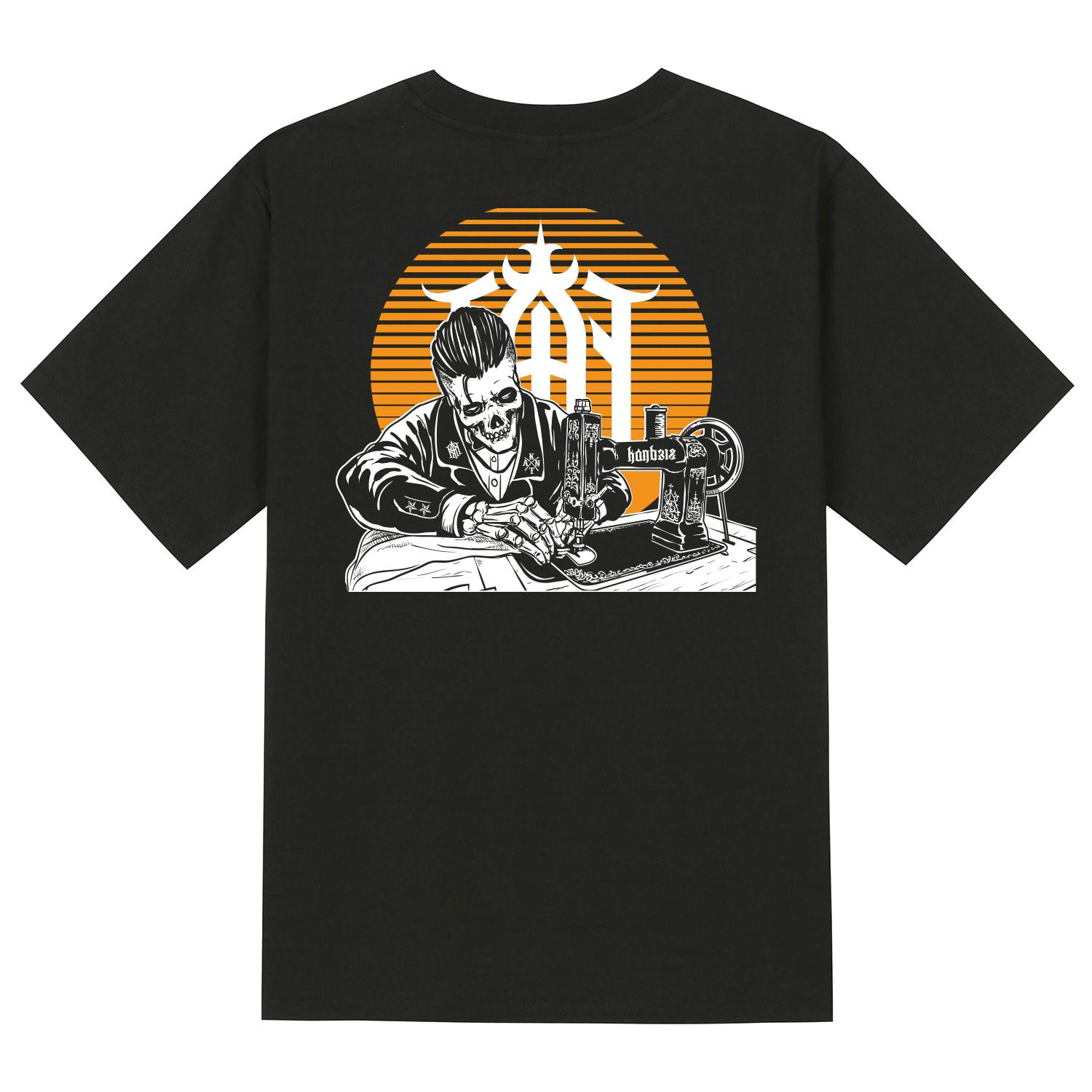 Khan 6312 Ktb0157 Khan Custom Style Short Sleeve T-Shirt - Black Black/S