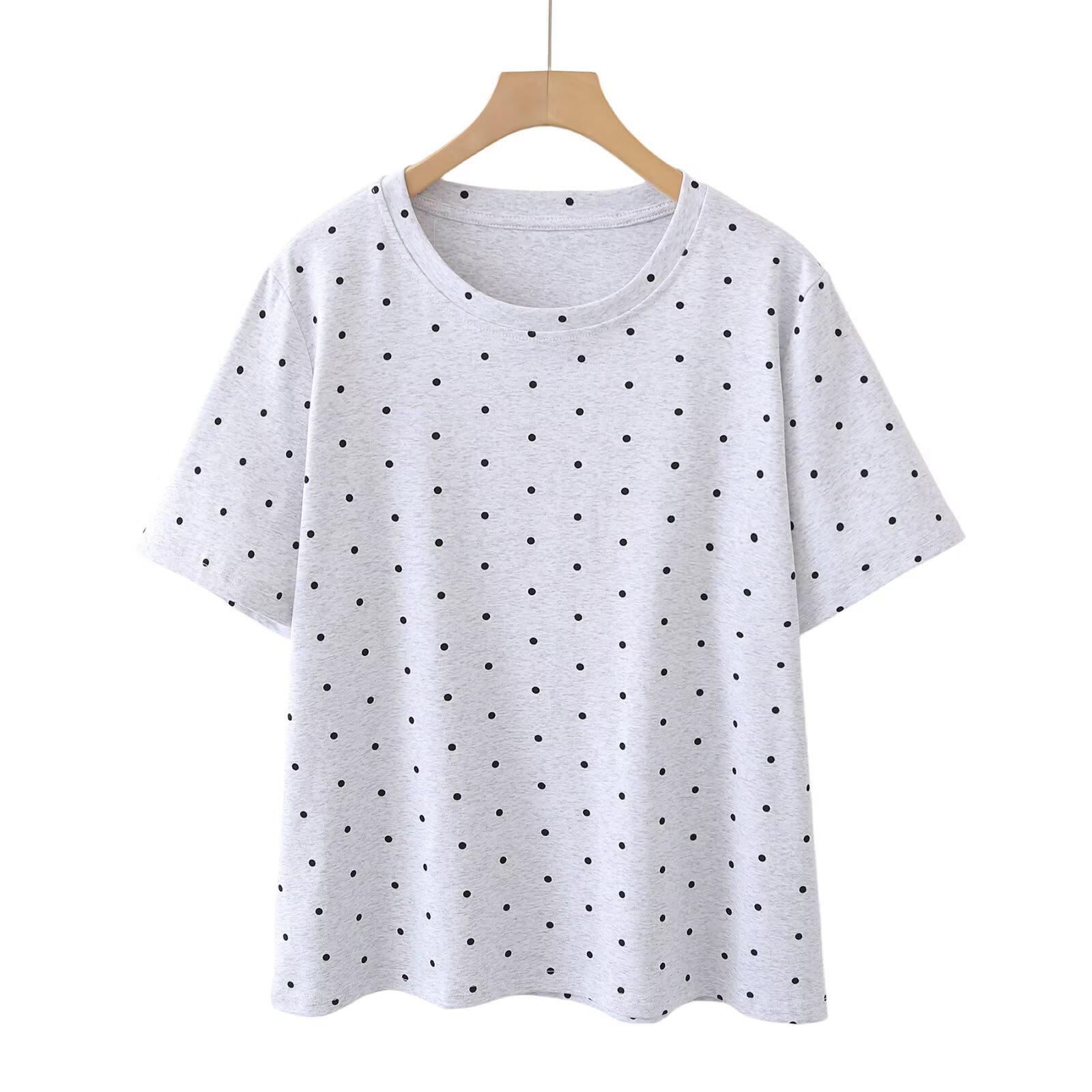 Elegant Plus Size Irregular Lace Patchwork T-shirt - Summer 2026 Collection 2XL