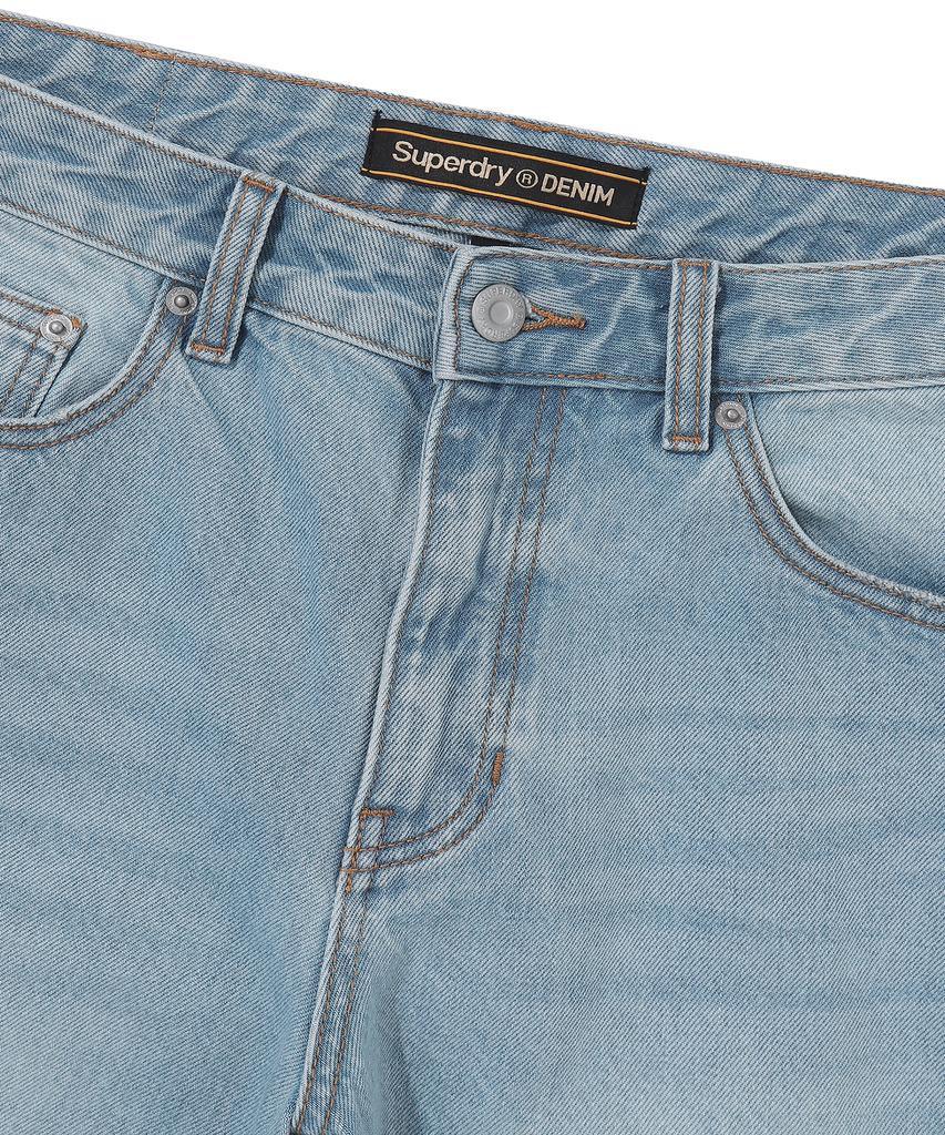 Syupeodeulai Vintage Denim Shorts Light Indigo Sdmlhap60Lid