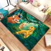 Whimsical Savanna-Themed Rug – Ideal for Kids' Rooms, Living Room & Home Decor | Adorable Cartoon Floor Mat As a Gift