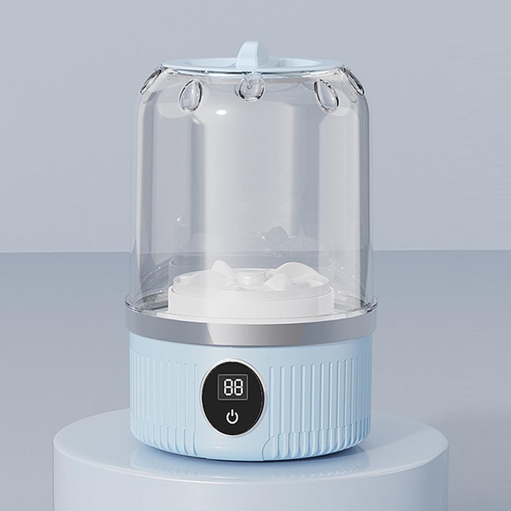 Cordless Small Washing Machine with Laundry Cup Automatic Laundry Cup Portable Washing Machine for Bra Underwear Socks