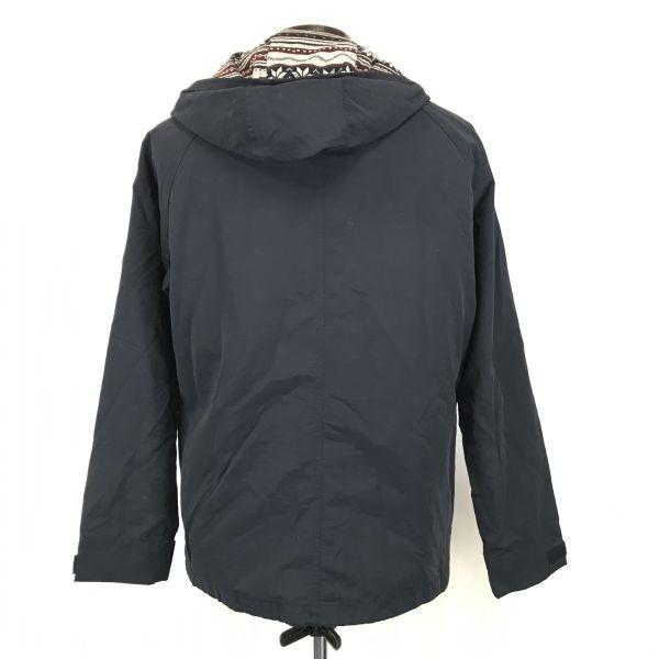 MEN'S BIGI Collective Hoodie Blouson Outerwear Zip Up Parka Men XL 4 Navy(USED)