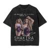 Hot Sale Shakira Las Mujeres Ya No Lloran World Tour 2026 Poster Print T-Shirt Men Women O-neck Cotton Streetwear Hip Hop Fashion Top Summer New Tee