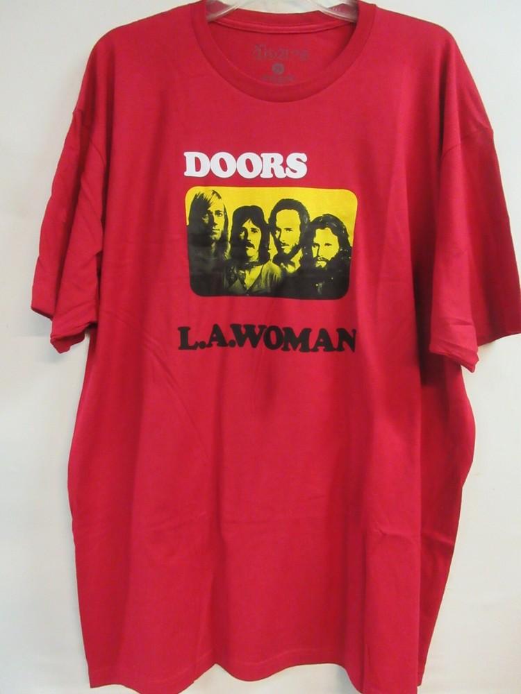 

THE DOORS OFFICIAL MERCH L.A. WOMAN 2023 BAND CONCERT MUSIC 2XL / XXL Unisex T-Shirt S