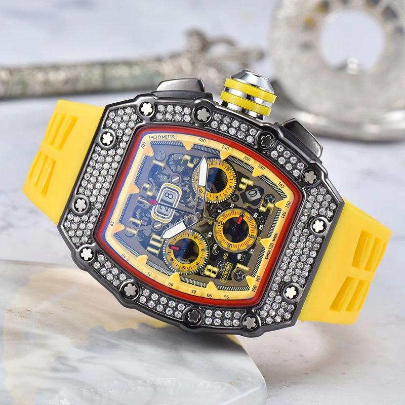Barrel-Shaped Quartz Watch with Multifunctional Design and PU Strap