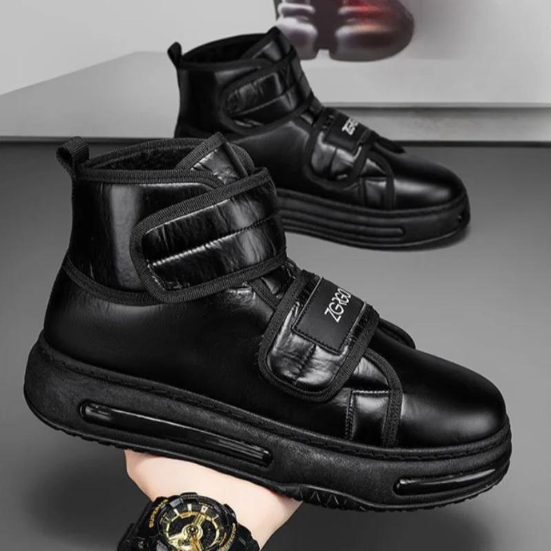 Male Shoes Retro Platform Slip-On High Quality Men's Boots Hot Selling Non Y2k Fashion Sale Classic New In Promotion Offer Cheap