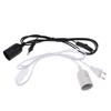 Eu Plug E27 Lamp Base Holder With On/Off Switch Power Cord Cables Hanging Pendant Led Light Fixture Lamp Bulb Socket Cord