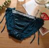 2022 New Plus Size Lace-Up Low-Waist Sexy Panties - Cute Bandage Triangle Style for Women & Teens