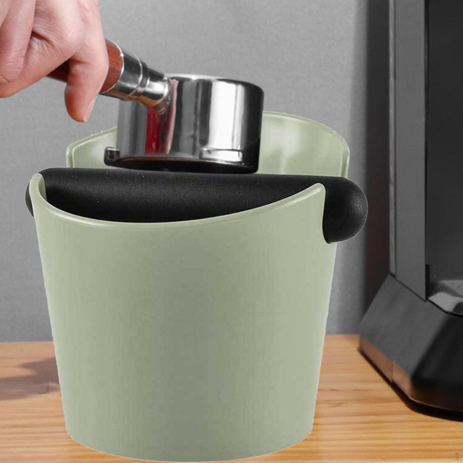 

Абсорбент удара коробки эспрессо пластика АБС для столешницы магазина бара Gray Green 0.55L