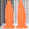 Liquid Silicone Super Large Super Thick Soft Anal Expansion Training Device with Irregular Anal Plug and Large Penis