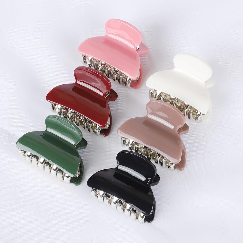 5pcs/10PCS Women Plastic Headbands 0.8cm Thin Plain Matte Hairbands Non-slip Hair Hoops For Girls Daily Wear