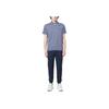 Polo Ralph Lauren Striped Color Block Button Casual Short Sleeve Polo Shirt Men Tops Blue 710899066-003