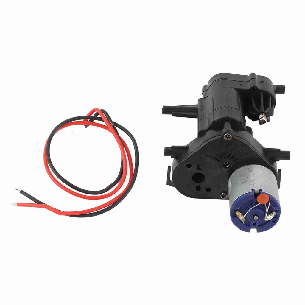 RC Car Gearbox Plastic Copper RC Car Transmission Box Replacement for Unimog Black