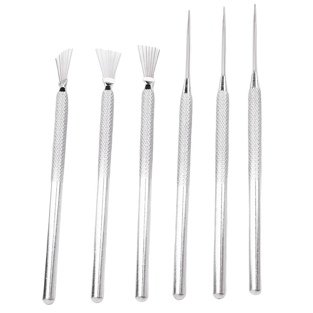 Clay Needle Tools Ergonomic Handle Stainless Steel Clay Pottery Sculpting Texturing Modeling Tools