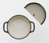 Vermicular Mini 14cm Hazelnut Brown Cast Iron Enamel Waterless Cooking and Includes Recipe Oven Pot 2 Mini Pot, Bakeware, Book, Self-Standing Lid,