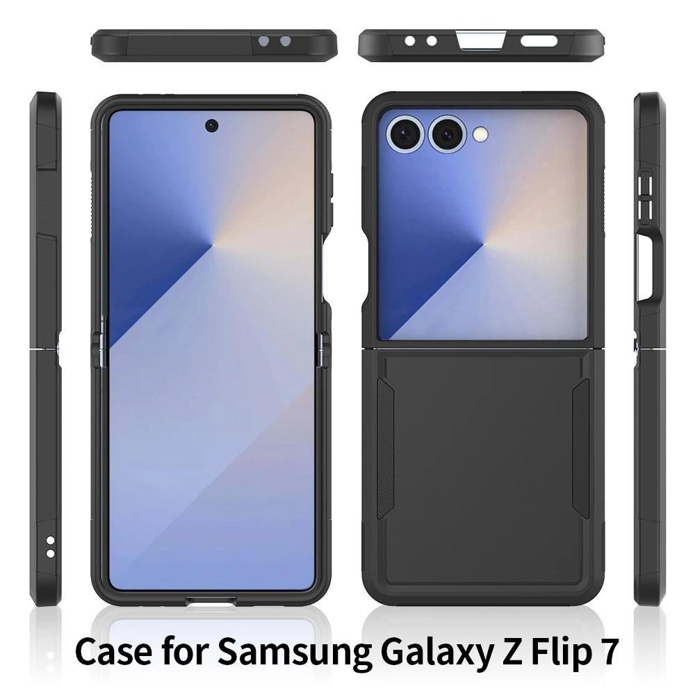 Luxuriöse Armor Otter-Box Handyhülle für Samsung Galaxy Z Flip 7 6 5 4 Splicing Color Bumper Stoßfester Schutz Harte Rückabdeckung