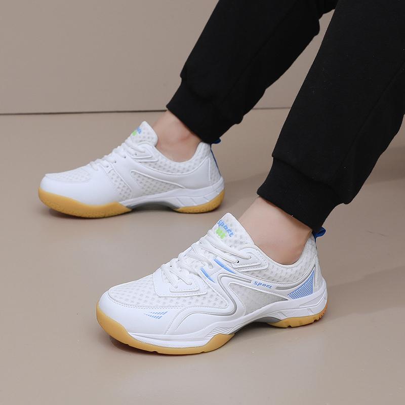 Men's Running Shoes Breathable Man Sports Sneakers Lace Up Comfort Casual Walking Shoes Athletic Training Footwear Badminton Shoes