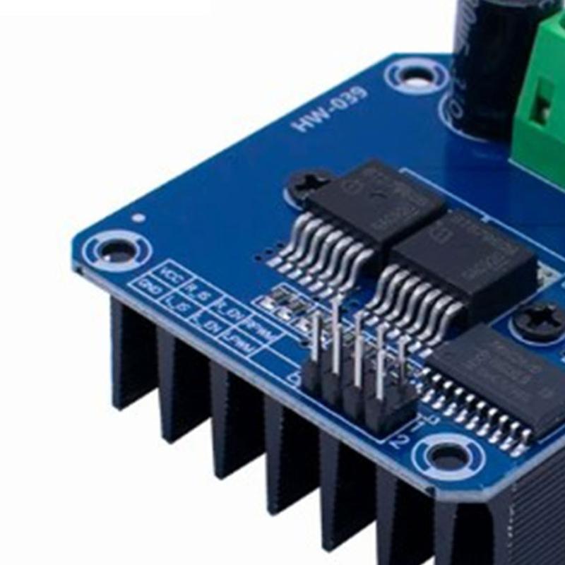 43A Current Capacity Motor Controls Module Builts In Thermals Protections and PWM Speed Regulation
