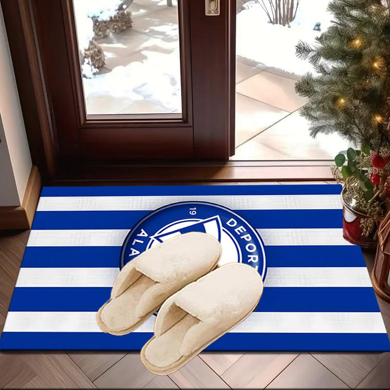 Deportivo FC Printed Area Rug for Office, Chair Rug, Decorative Carpet Floor Mat, Large Size Fan gifts Christmas gifts