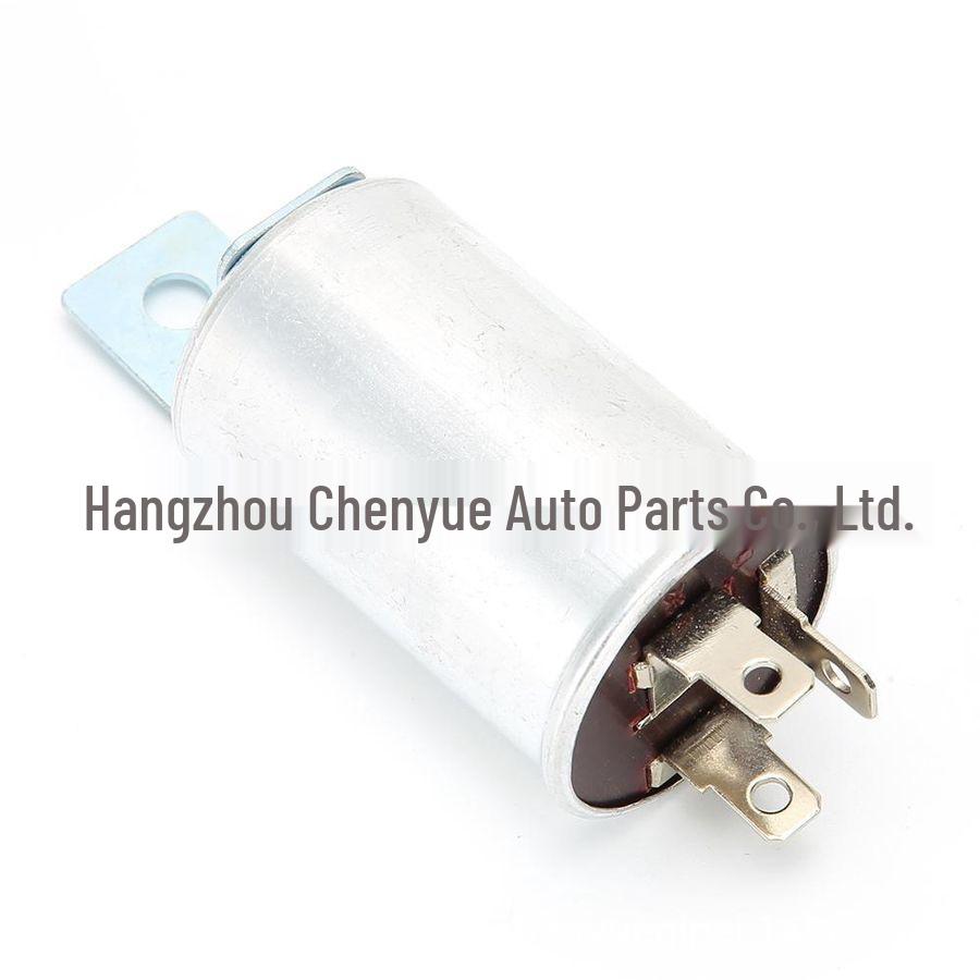 Compatible with Land Rover Series II, IIA, III: 3-Pin Indicator Flasher Relay (502096)