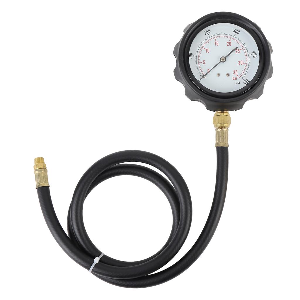 12Pcs Engine Oil Pressure Gauge 0 to 500psi Transmission Fluid Tester Tool Kit Automatic Gearbox Pressure Meter with