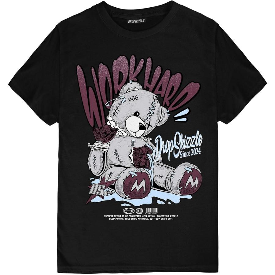 Графичная футболка Streetwear Hypebeast Уличный стиль Унисекс Футболка Skool Сочетающиеся по цвету рубашки Милый медведь S чёрный