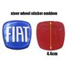 1pcs 3D 44mm Acrylic Steer Wheel Emblem Sticker Car Steering Wheel Sticker Car Interior Emblem Car Accessories For FIAT Abarth