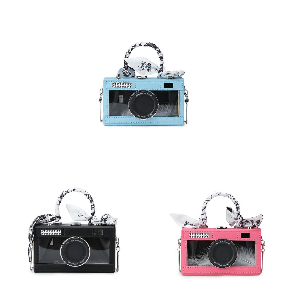 Transparent Pu Box Bag With Chain Strap For Daily Casuals And Street Style