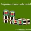 Tire Pressure Monitoring Cap: Safety Valve Core Air Pressure Checker