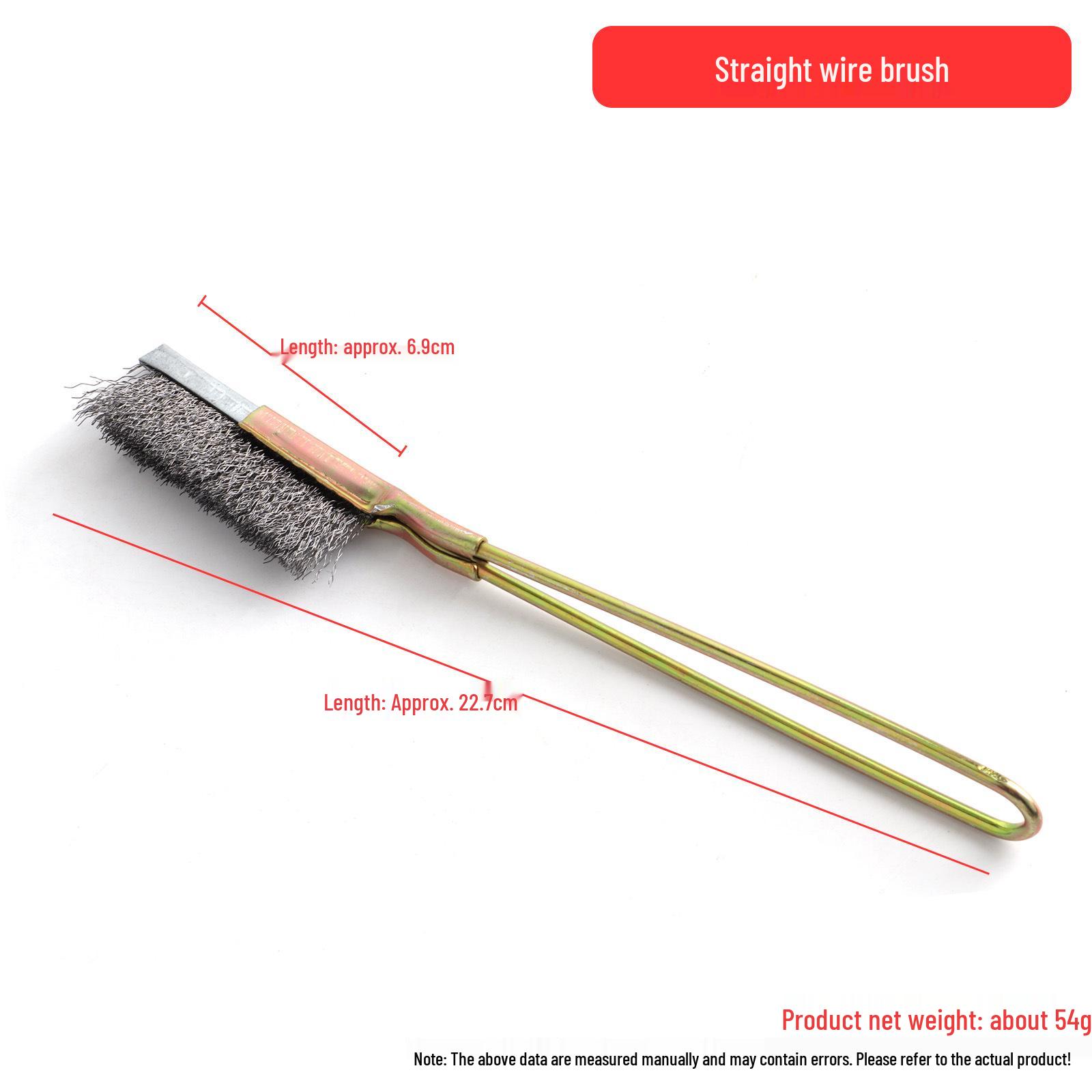 

Long-Handled Brass Wire Brush for Rust and Stain Removal on Jewelry