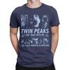 Benvenuti A Twin Peaks Classico Dramma TV Stampa Still T-shirt Unisex Donna Girocollo Cotone Estiva Maglietta Oversize Casual Harajuku Stile Top
