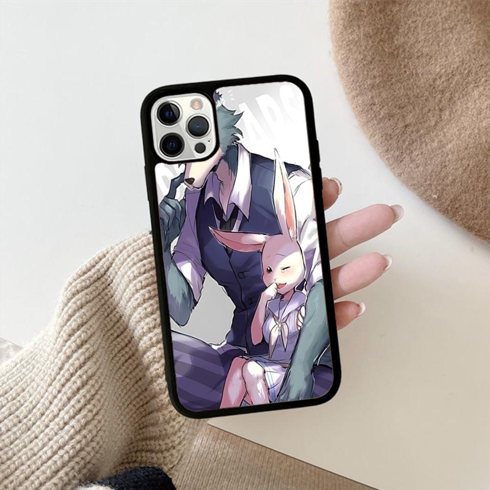 BEASTARS Phone Case Silicone PC+TPU For For IPhone 11 12 13 14 15 16 Plus Pro Max Cover
