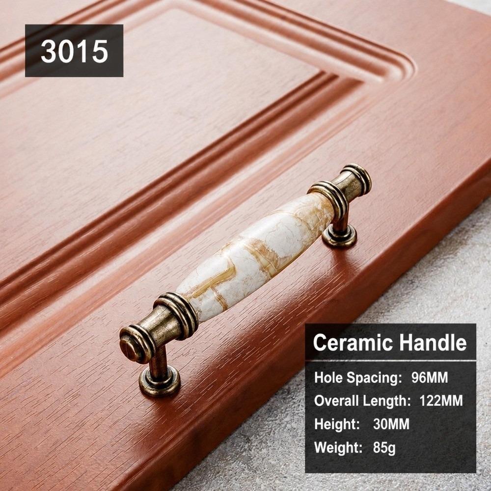 Marble Vein Ceramic Cabinet Knobs Antique Crack Door Knobs Vintage Wardrobe Handles Cabinet Doors