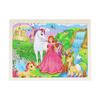 Wooden Animal Cartoon Jigsaw Puzzle Board - 30, 60, 98, 120-piece Toy for Early Childhood Education