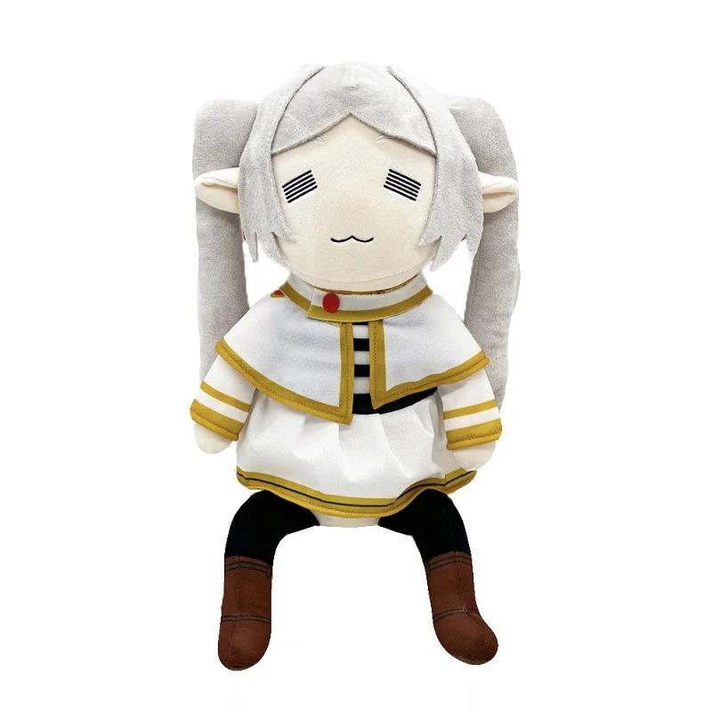 Peluche Frieren da 50 cm all'Elf Funeral Frieren Peluche Bambola Imbottita in Cotone Figure Kawaii Articoli di Merchandising Anime Decorazione per la Casa Artigianato