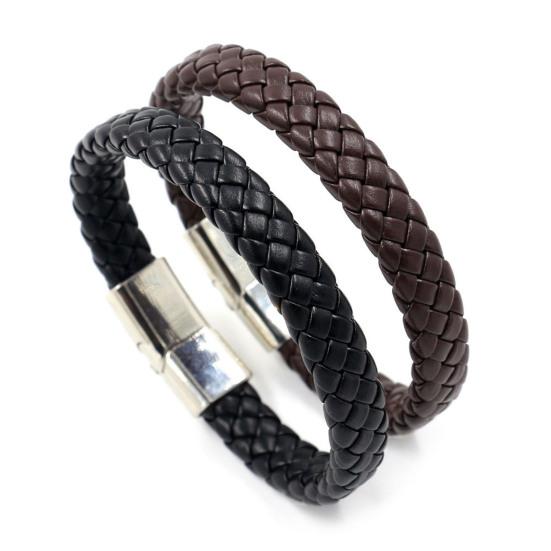 Herrenarmband, Vintage-Punk-Schnalle, magnetischer männlicher Armreif für den täglichen Gebrauch