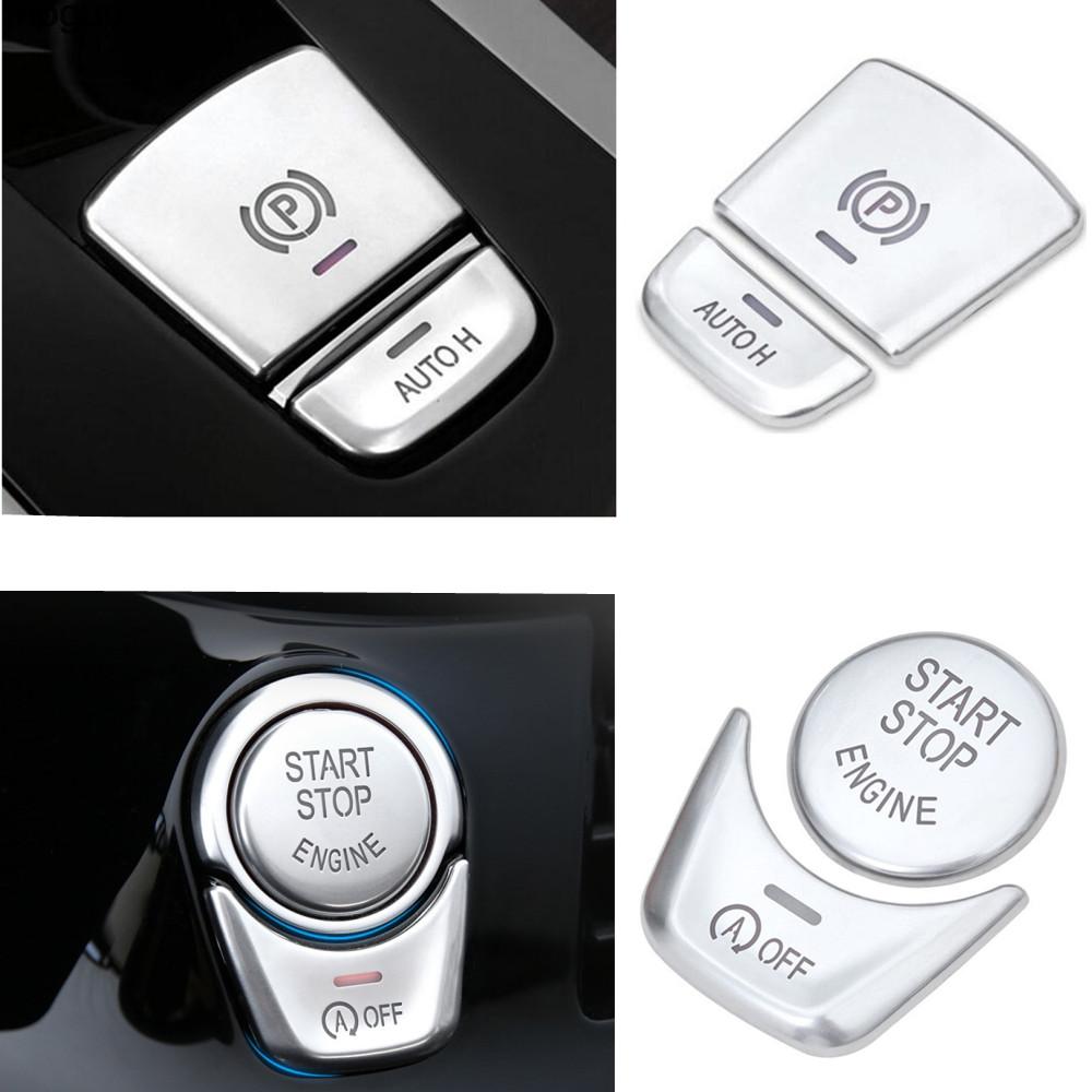 

Автомобильный электронный ручной тормоз, кнопка запуска двигателя, стоп-кнопка, накладка для BMW 5 серии G30 X3 G01 X4 G02