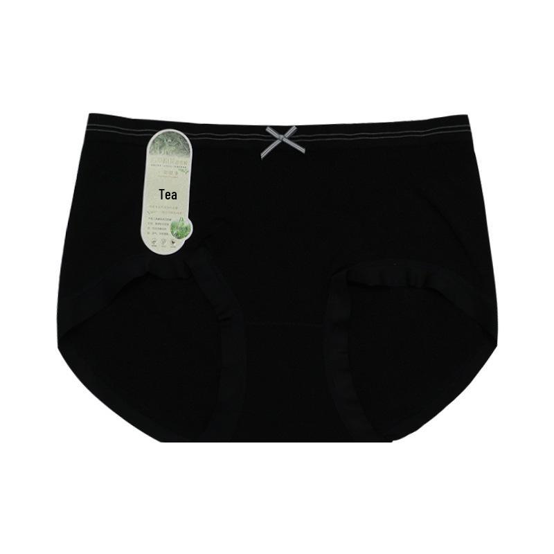 Women's Breathable Cotton Seamless Mid-Waist Briefs