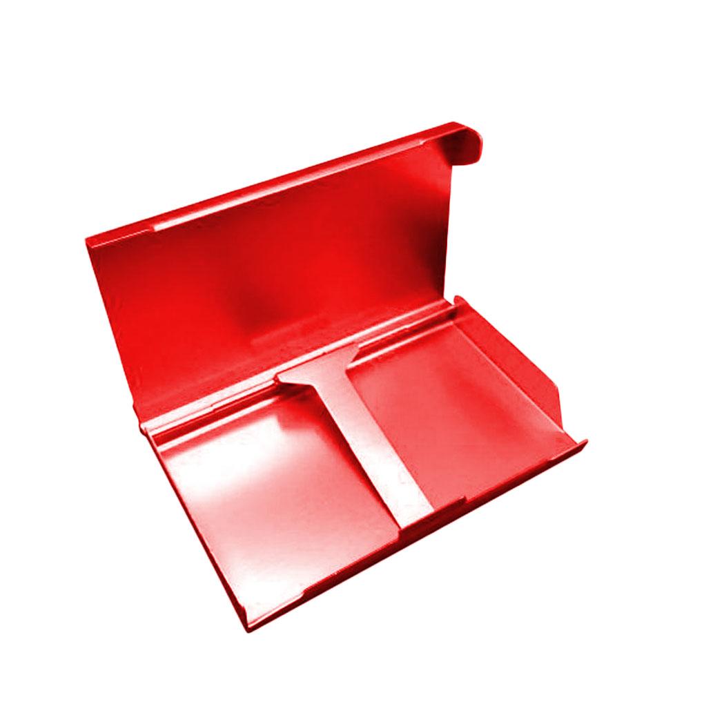 Cigarette Case Holder Aluminum Alloy Flip Extra Slim Cigarette Container Box