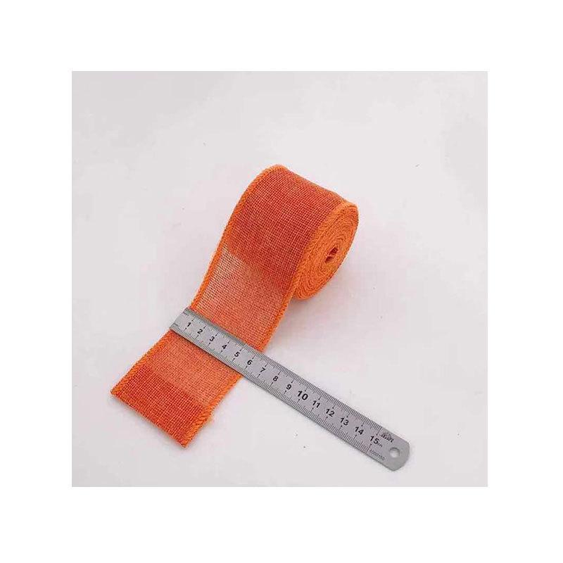 Imitation Linen, Christmas Decoration Imitation Linen Roll Diy 6Cm Wide Color Imitation Linen Roll 5M Christmas Decoration Ribbon