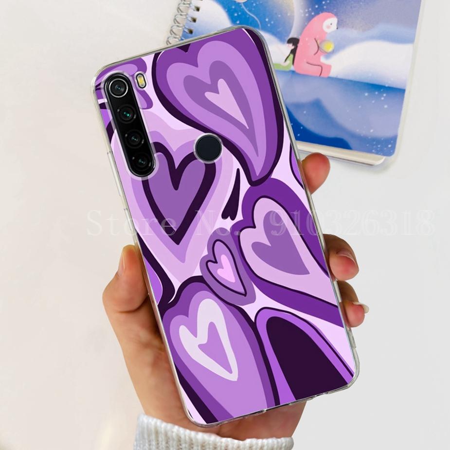 For Xiaomi Redmi Note 8 Case Redmi Note 8T Clear Silicone Soft Slim Phone Case For Xiaomi Redmi Note 8 Pro Note8 Back Cover Capa