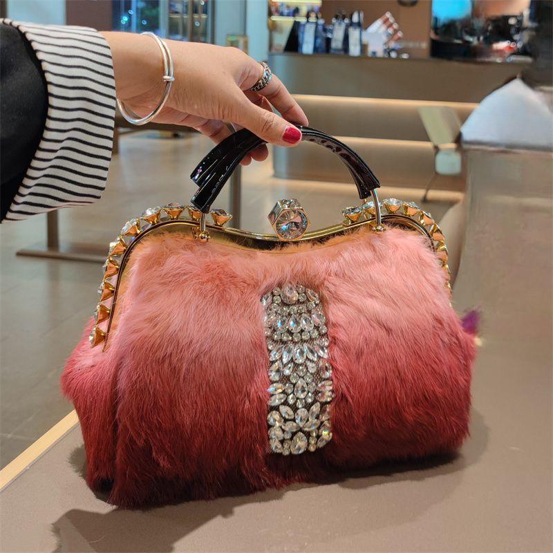 Leather Handbag Women's Bag New Autumn and Winter Fashion Versatile Temperament