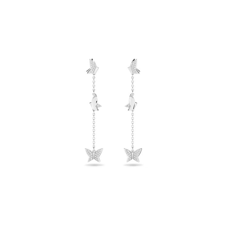 

Swarovski Lilia Graceful Dancing Butterfly Crystal Earrings Women earrings 5636423 Box (Random Color)