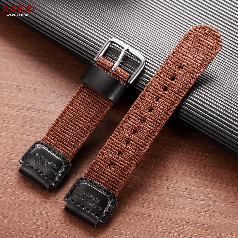 New Nylon Watch Band 19mm for Casio FT-500WC Men's Canvas Quartz Watch Strap Trend-Setting Style Relogio Bracelet for Men Women