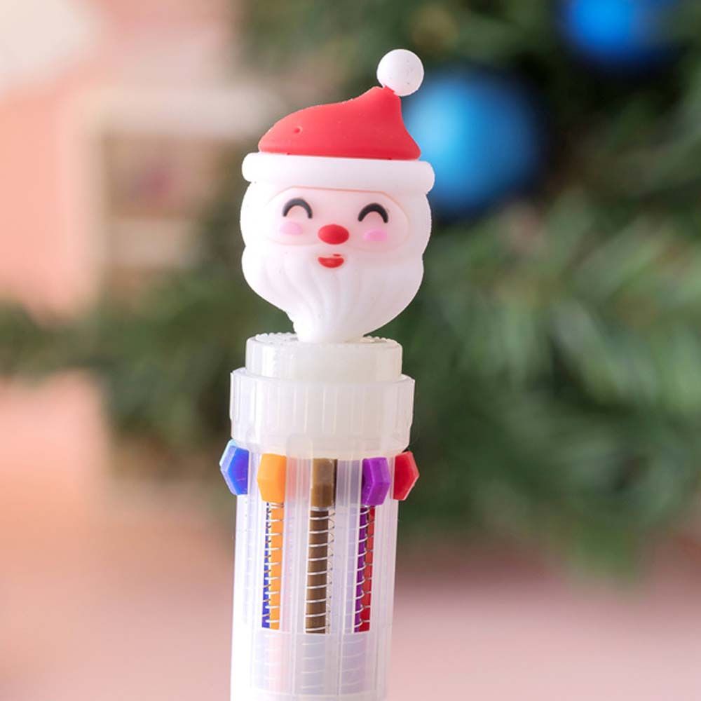 Claus Office School Writing Supplies Snowman Oil Pen Xmas Ball Pen Christmas Ballpoint Stationery