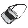 Transparent Messenger Bag PVC Shoulder Bag with Adjustable Strap for Daily Shopping Beach Traveling