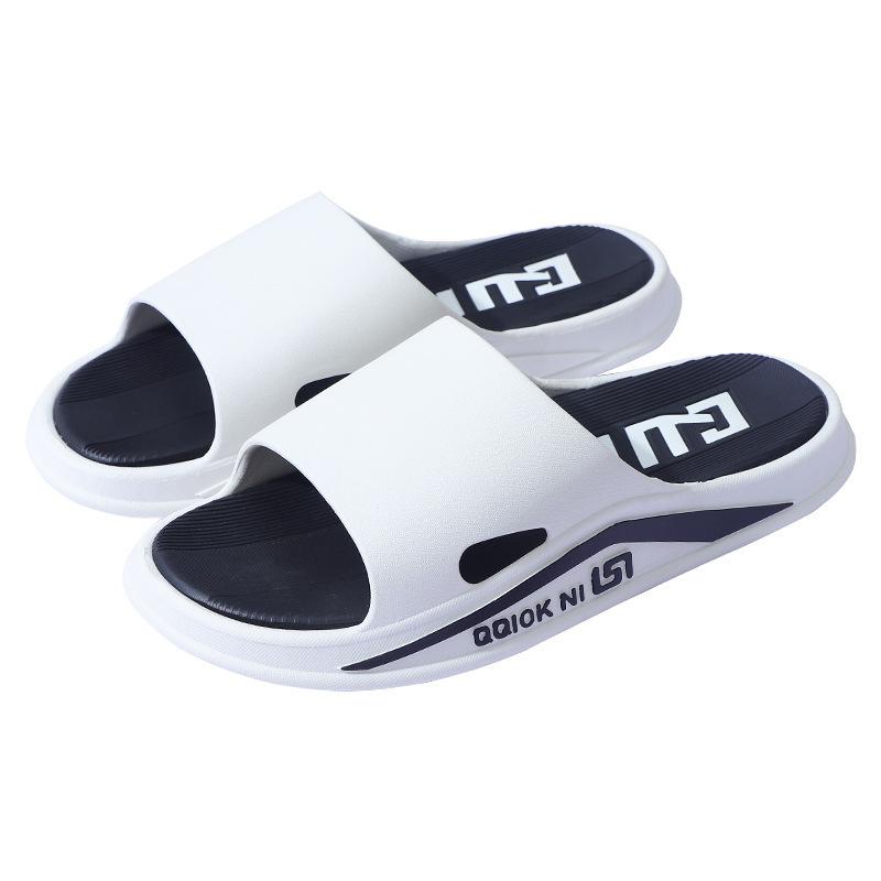 Slippers Men's Summer Indoor Home Outdoor Wear Bathroom Bath Non-slip Deodorant Couple Sports Cool Slippers Men's